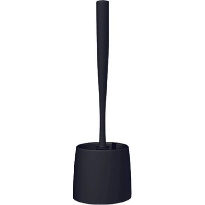 Erga Ida toaletní WC kartáč z plastu na postavení černá matná 07607