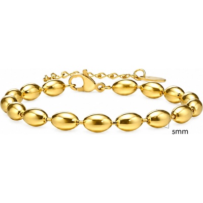 Olivie Náramek OLIVKY GOLD 10306 Průměr: 3mm