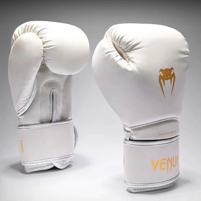 VENUM Боксови Ръкавици Venum Contender 1.5 Ivory/ Gold - 12 oz