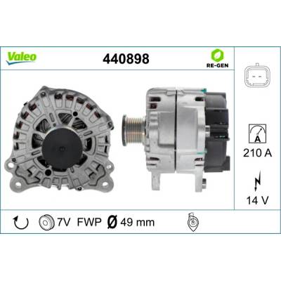 VALEO ALTERNATOR 440898