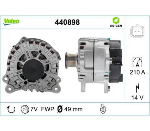 VALEO ALTERNATOR 440898