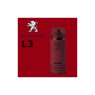PEUGEOT L3 ROUGE LIPS barva Sprej 400ml