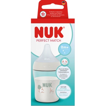 Nuk Perfect Match Шише РР 150мл. със силиконов биберон за хранене S, 0+мес. , Овца (10215406)