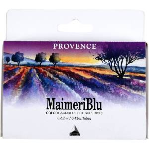 Maimeri Blu Ком лект акварелни бои Provence 6 x 12 ml (M1698055)
