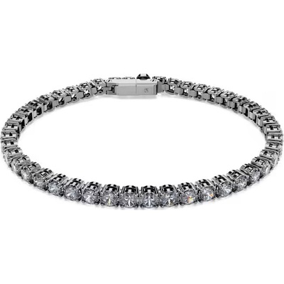 Swarovski Tenisový náramok so šedými zirkónmi Matrix Tennis 5693928 15,5 cm