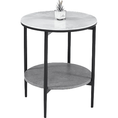 Carmen Помощна холна маса nybro - сива (3530880)