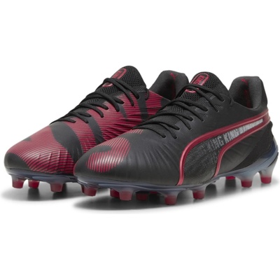 Мъжки футболни бутонки Puma King Ultimate Launch Firm Ground Football Boots Mens - Black/Red