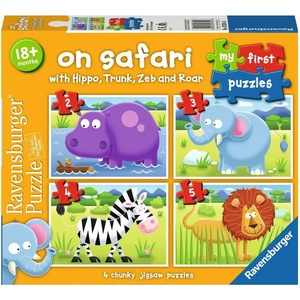 Ravensburger - Puzzle My First Puzzles: On Safari - 1 - 39 piese