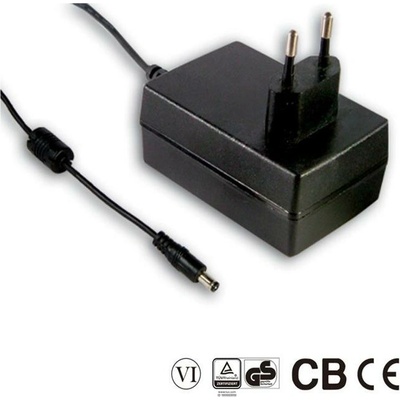 Napájecí adaptér zdroj Mean Well 12V/ 2A (5.5x2.5mm)
