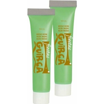 Guirca make up neónovo zelený v tube halloween 20 ml