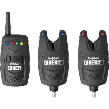 Delphin Signalizátor DIVER 9V 2+1 Žltá