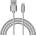 Verus Sync and Charge Lightning - плетен Lightning кабел за iPhone, iPad, iPod (сив)