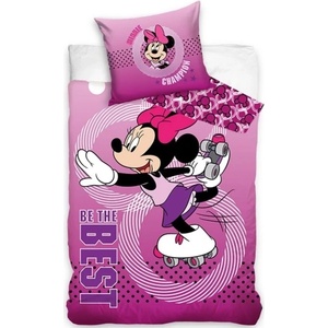 Sonne Детски спален комплект Minnie Mouse Roller-Skating плик за завивка 140x200 - 2 части (PAT3330)