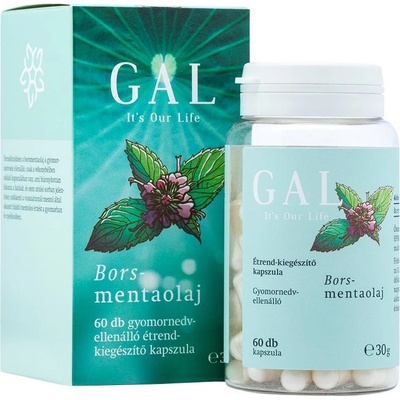 GAL Mätový olej 100 mg 60 kapsúl 30 g