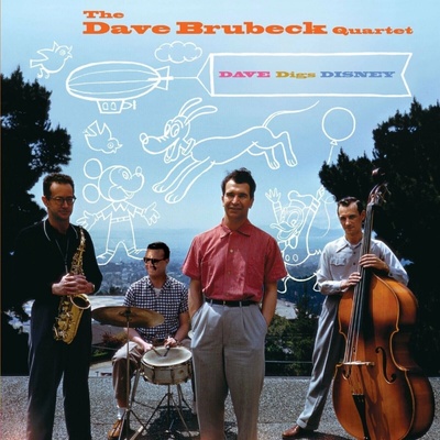 Brubeck Dave - Dave Digs Disney Red Vinyl LP