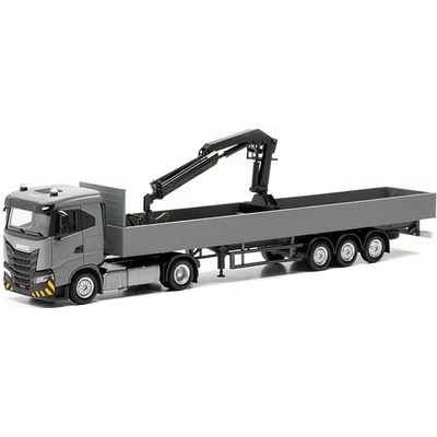 Herpa Iveco S Way ND s jeřábem 1:87