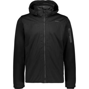 CMP Мъжко софтшел яке CMP Jacket Zip Hood Light Softshell Softshell jacket - Nero - размер 60 (EU) (003-2831-0218)