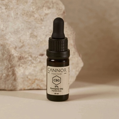 Cannor CBG konopný olej 5% 10 ml