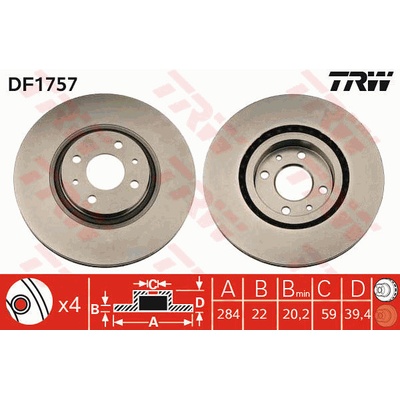 TRW KFZ Ausruestung GmbH DF1757