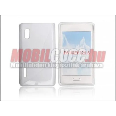 Haffner S-Line - LG E610 Optimus L5 case white (PT-953)
