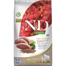 N&D Dog Quinoa GF Adult Medium & Maxi, Neutered Duck, Broccoli & Asparagus 2,5 kg