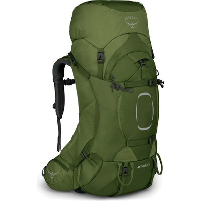 Osprey Трекинг раница Osprey Aether 55 Walking backpack - Garlic Mustard Green - размер S/M (505-0615-0312)