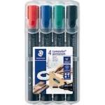 STAEDTLER Маркер Staedtler Lumocolor Permanent, кръгъл връх 2, 0 мм, асортимент (4) (352 WP4)