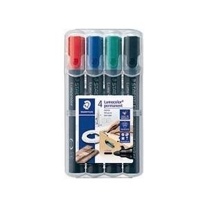 STAEDTLER Маркер Staedtler Lumocolor Permanent, кръгъл връх 2, 0 мм, асортимент (4) (352 WP4)