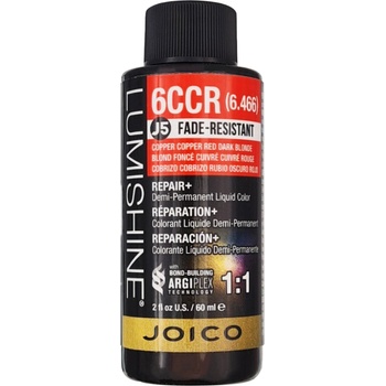 Joico Lumishine Demi-Permanent Liquid Color 60 ml деми-перманентна боя 6CCR - Copper Copper Red Dark Blonde