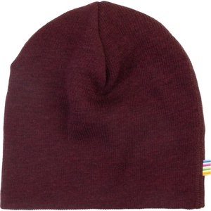 Joha Детска зимна шапка (beanie) Joha Kid's Wool Rib Hat Double Layer Beanie - Burgundy - размер 52 cm (904-6459-0111)