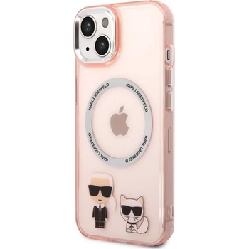 KARL LAGERFELD Калъф Karl Lagerfeld MagSafe pink (KLHMP14MHKCP) за Apple iPhone 14 Plus (127190) (127190)