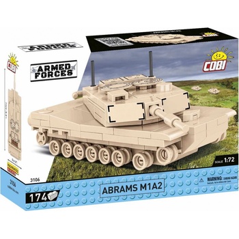 COBI 3106 Mini tank typ Abrams M1A2