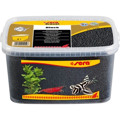 Sera Gravel Black 2-3 mm, 6 l