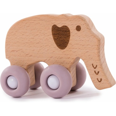 Bo Jungle B Woody Elephant Pastel Pink 1 ks