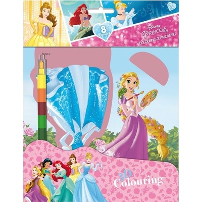 Disney princezny Obresluj a vybarvuj