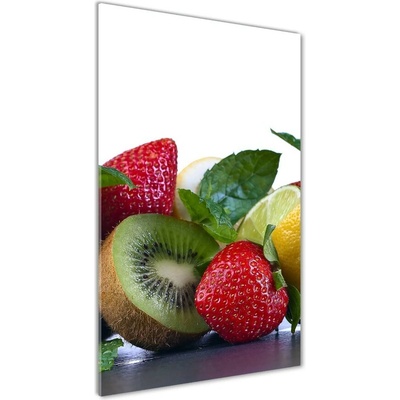 Vertikálny foto obraz sklo tvrdené Ovocie 50x100 cm