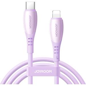 JOYROOM Кабел Joyroom S-A59 Vibrant Series 30W USB-C - Lightning 1.2 м - лилав (S-A59)