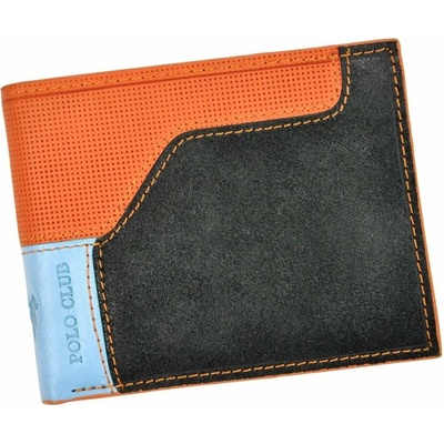 Pánska peňaženka Harvey Miller Polo Club Leather Black Elegant 1223 292E