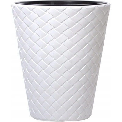 Prosperplast Květináč 40 x 40 x 48 cm plast bílý