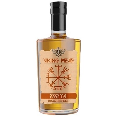 Hřebečská medovina Viking Mead Freya Orange Peel staročeská 0,5 l