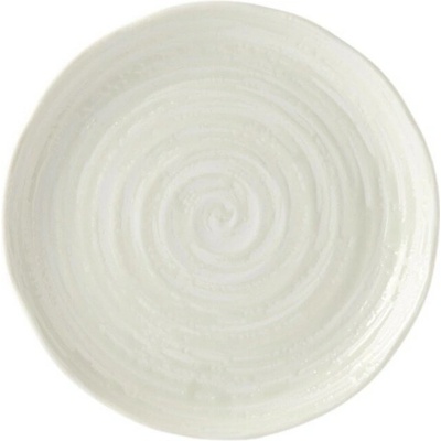 MIJ tanier na predjedlá WHITE SPIRAL 21,5 cm biely