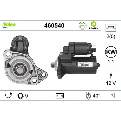 Startér VALEO 460540