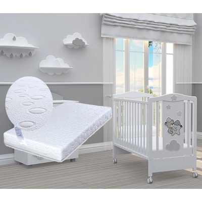 Bambino Casa Креватче Bambino Casa - Polvere di Stelle + подарък матрак Primavera Baby Luxe (202068)