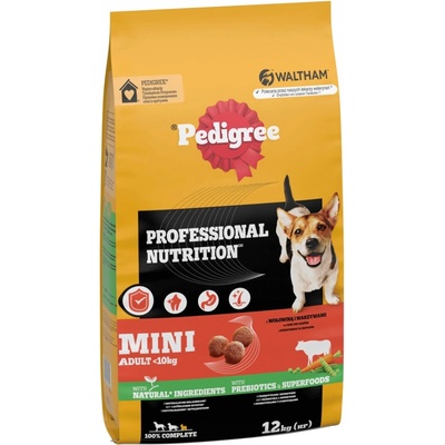 Pedigree Small s hovädzím mäsom a zeleninou 12 kg