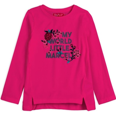 Dievčenské tričko Little Marcel My World ružové