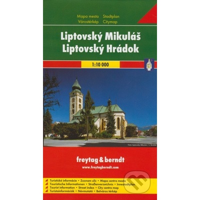 Liptovský Mikuláš Liptovský Hrádok 1:10 000