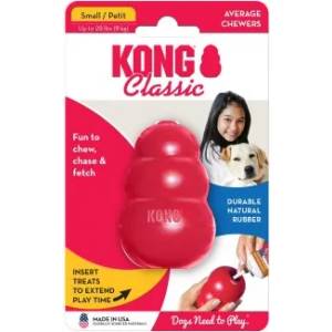 KONG CLASSIC Small - играчка за куче от гума - САЩ - T3E
