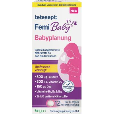 tetesept Femi Baby Babyplanung - 12 таблетки
