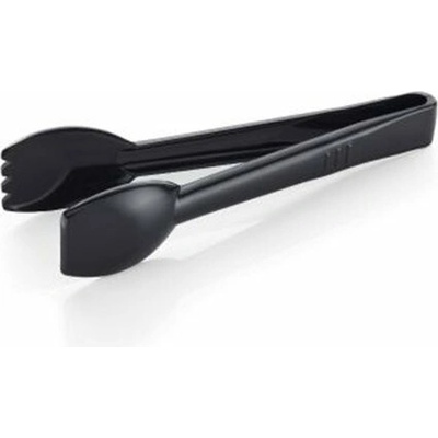 Kliešte na šalát 23 cm čierne polykarbonátové 100028600