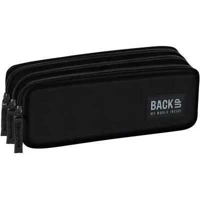 BackUP Black несесер с 3 ципа